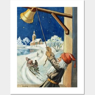 “Ringing the Bell” by Jenny Nystrom Posters and Art